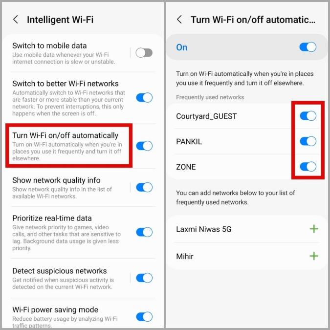 Prevent Android From Connecting to Wi-Fi Networks Automatically