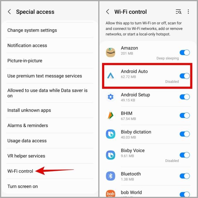 Prevent Apps From Controlling Wi-Fi on Android