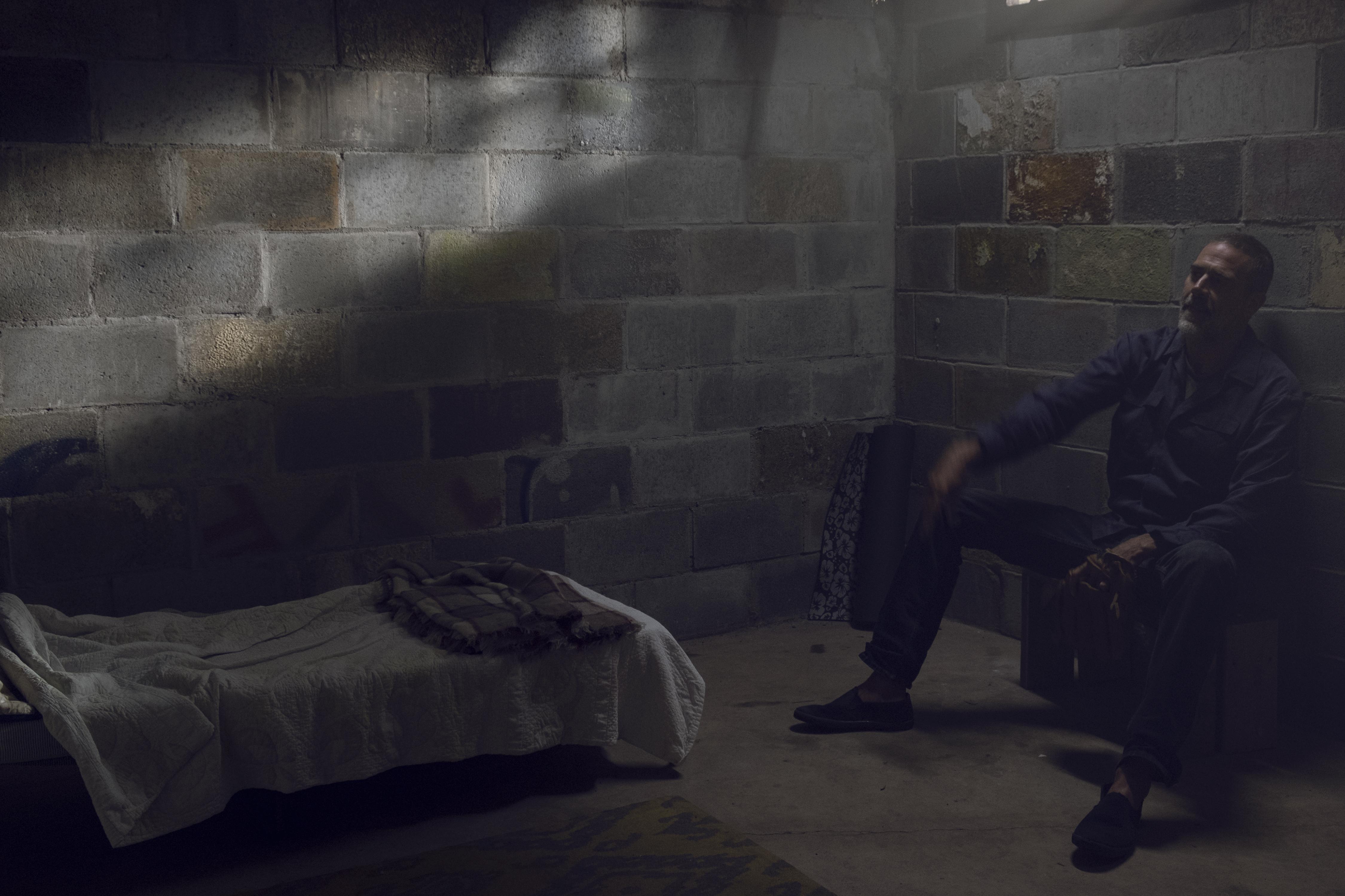 Jeffrey Dean Morgan as Negan - The Walking Dead _ Season 9, Episode 8 - Photo Credit: Gene Page/AMC