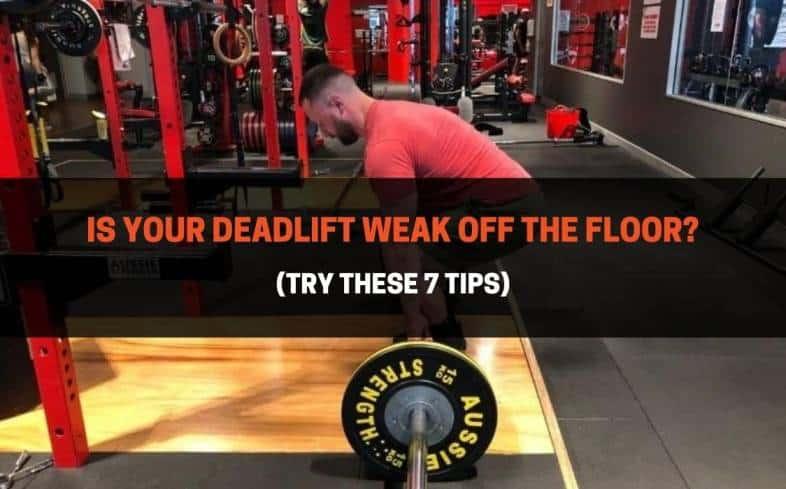 a weak point is a spot within the deadlift where you feel the barbell slowing down or a point in which you always fail under heavier loads.