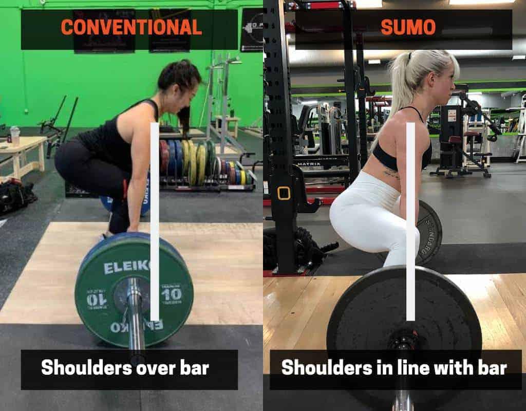 optimal hip position and torso angle in deadlift