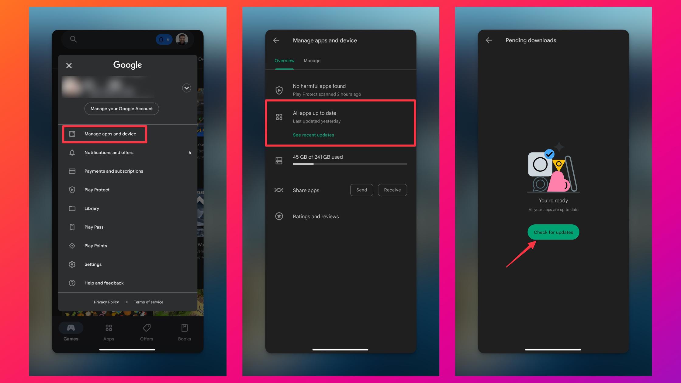 Remote.tools show how to update apps to latest version on Android