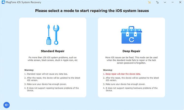 two-repair-modes