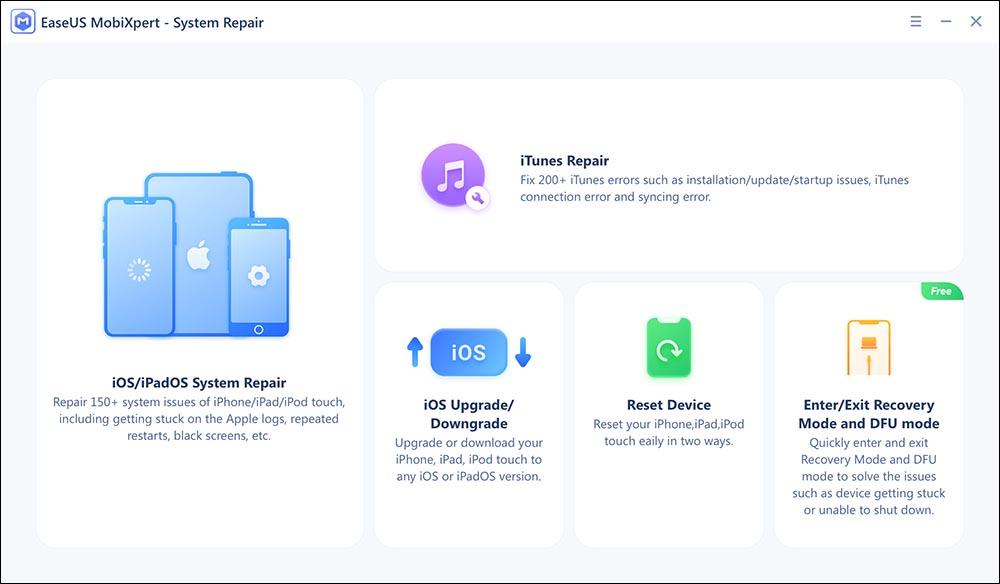 ios system repair