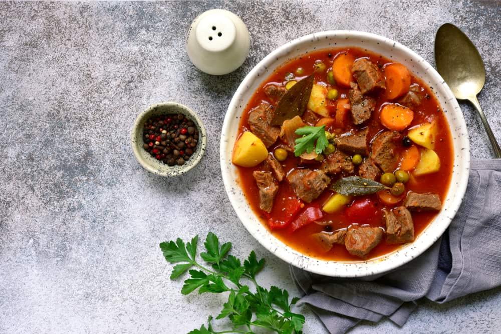 Meat stew with vegetables