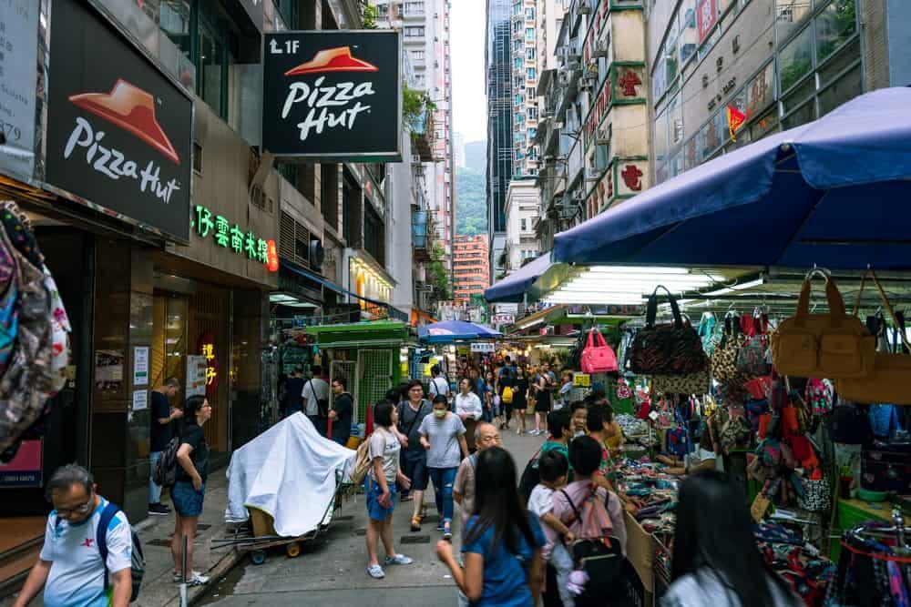 pizza hut hongkong
