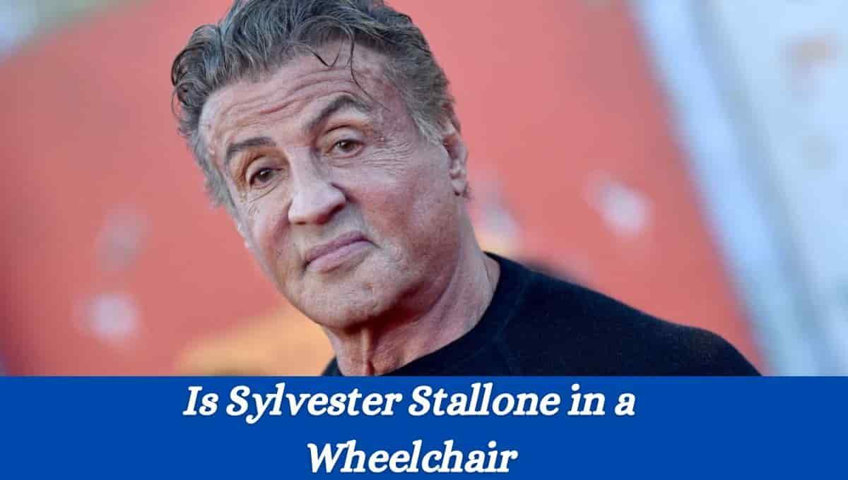 Is Sylvester Stallone in a Wheelchair
