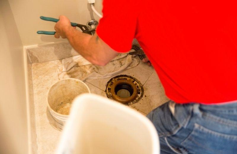 Replacing rusted toilet components