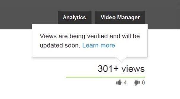 Views Being Verified