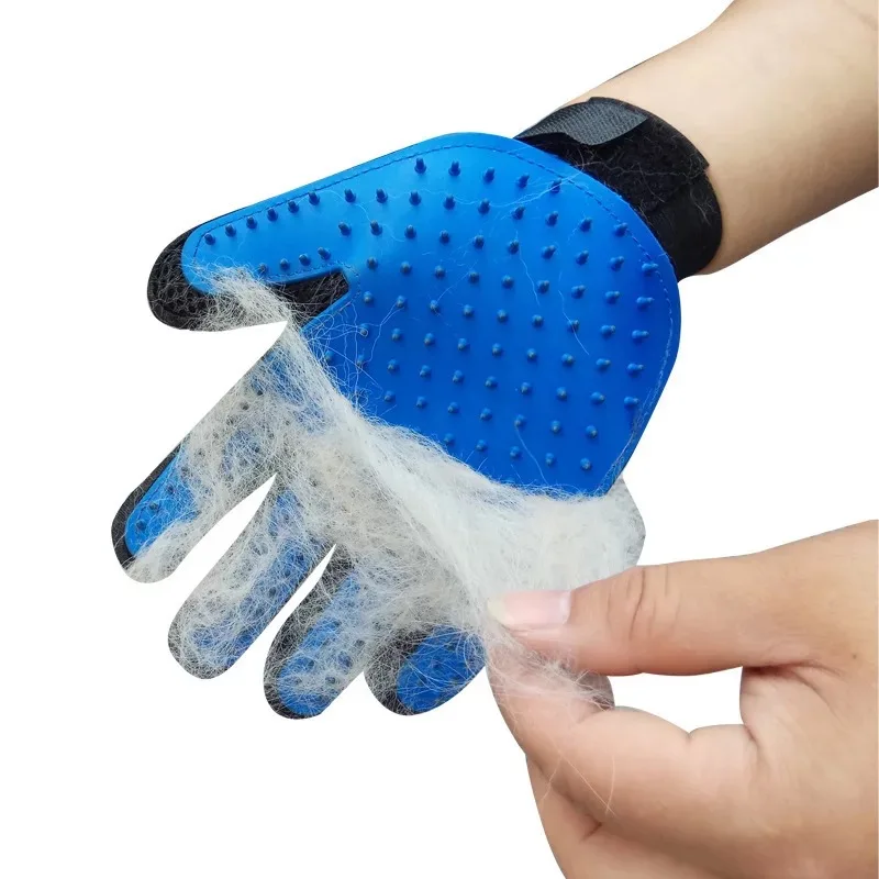 Silicone Gentle Efficient Pet Brush Gloves