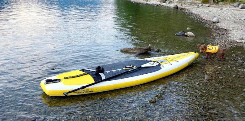 Body Glove Performer stand up paddle board in yellow