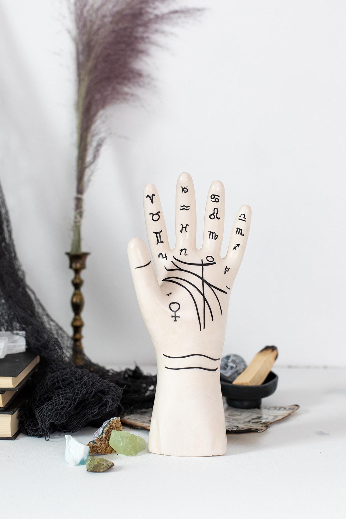 $10 DIY Palmistry Sculpture