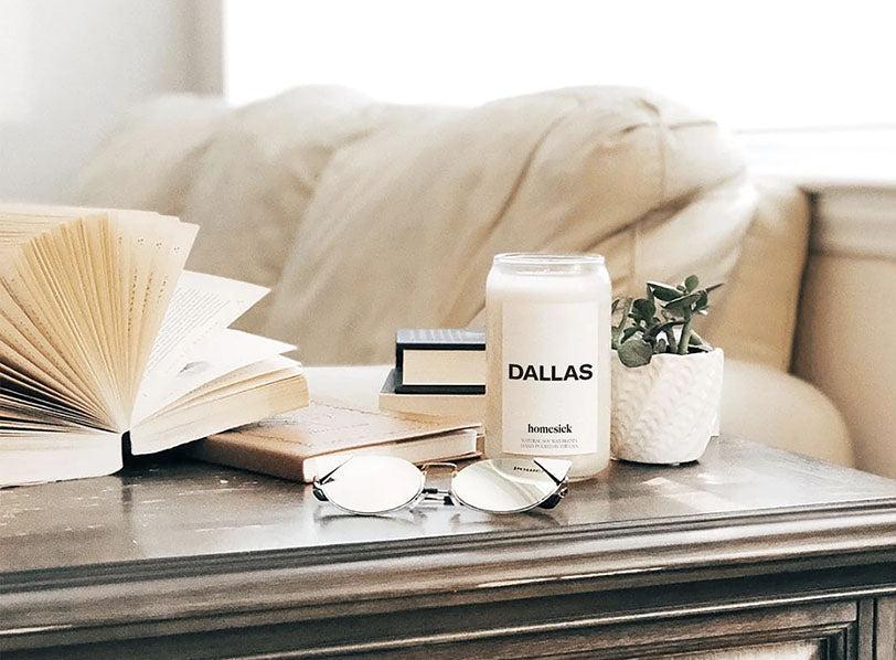 homesick dallas candle