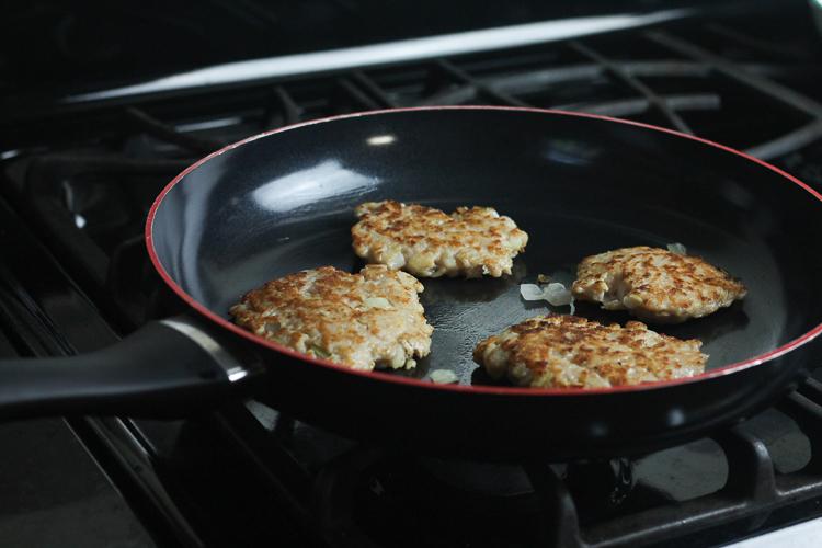 Pork Fritters pan-fried