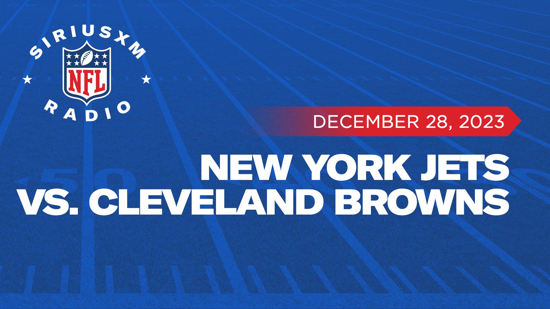 Listen to New York Jets vs. Cleveland Browns on Thursday Night Football