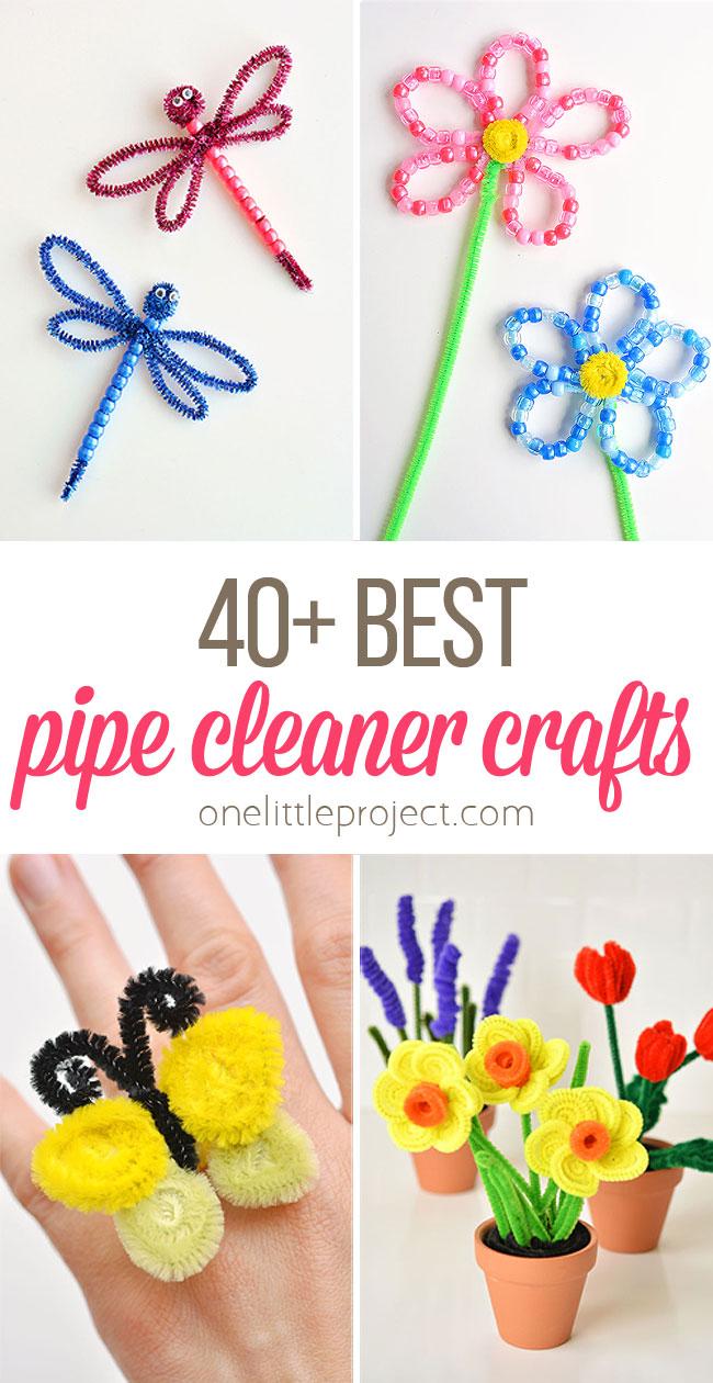 40+ Best Pipe Cleaner Crafts