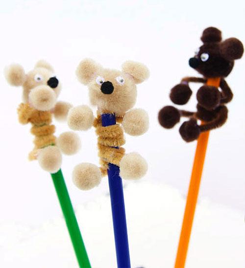 40+ Awesome Pipe Cleaner Crafts - Pipe Cleaner Teddy Bears