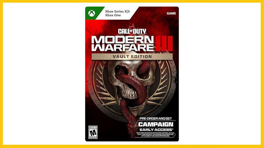 Call of Duty Modern Warfare 3 Xbox One Vault Edition on Amazon