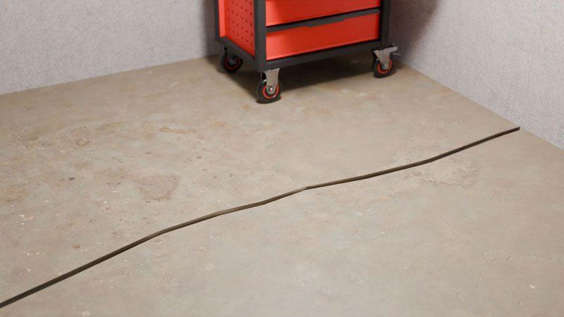 Determine Cause of Crack in Garage Floor