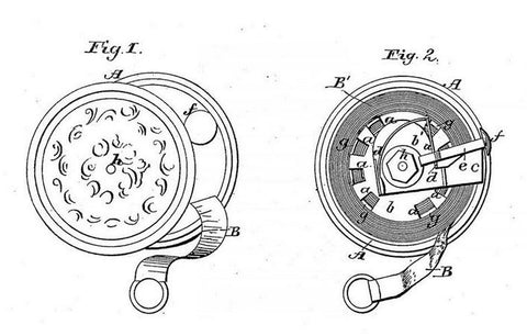 Patent for the first tape measure