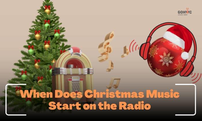 when does christmas music start on the radio