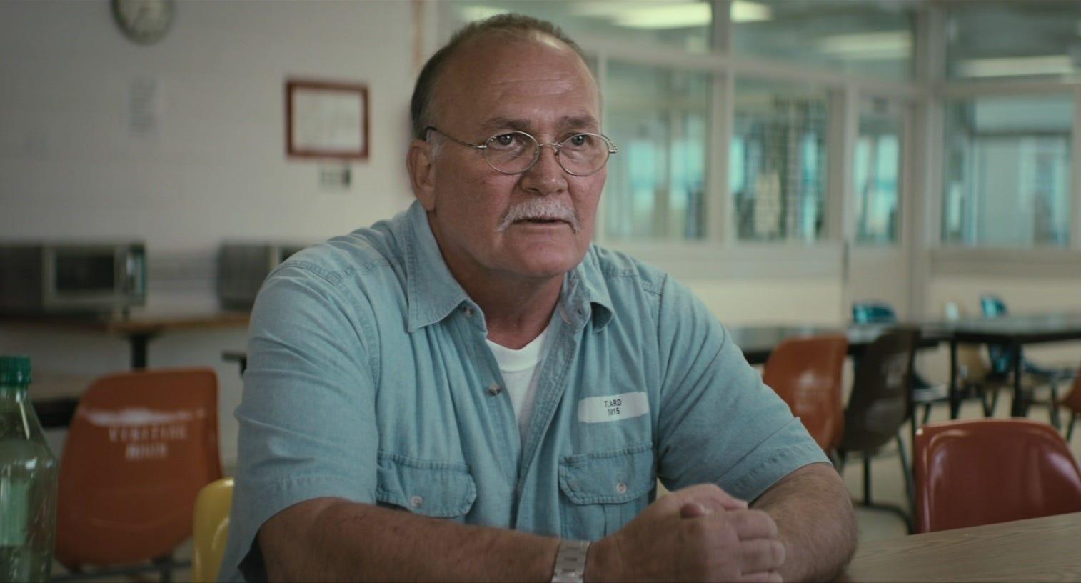 Tommy Ward is shown in this image from the Netflix documentary series, "The Innocent Man."
