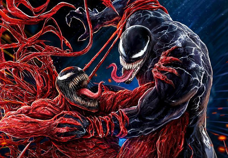 Venom fighting Carnage