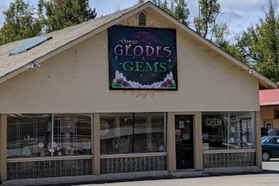 Rocks and geodes available at George