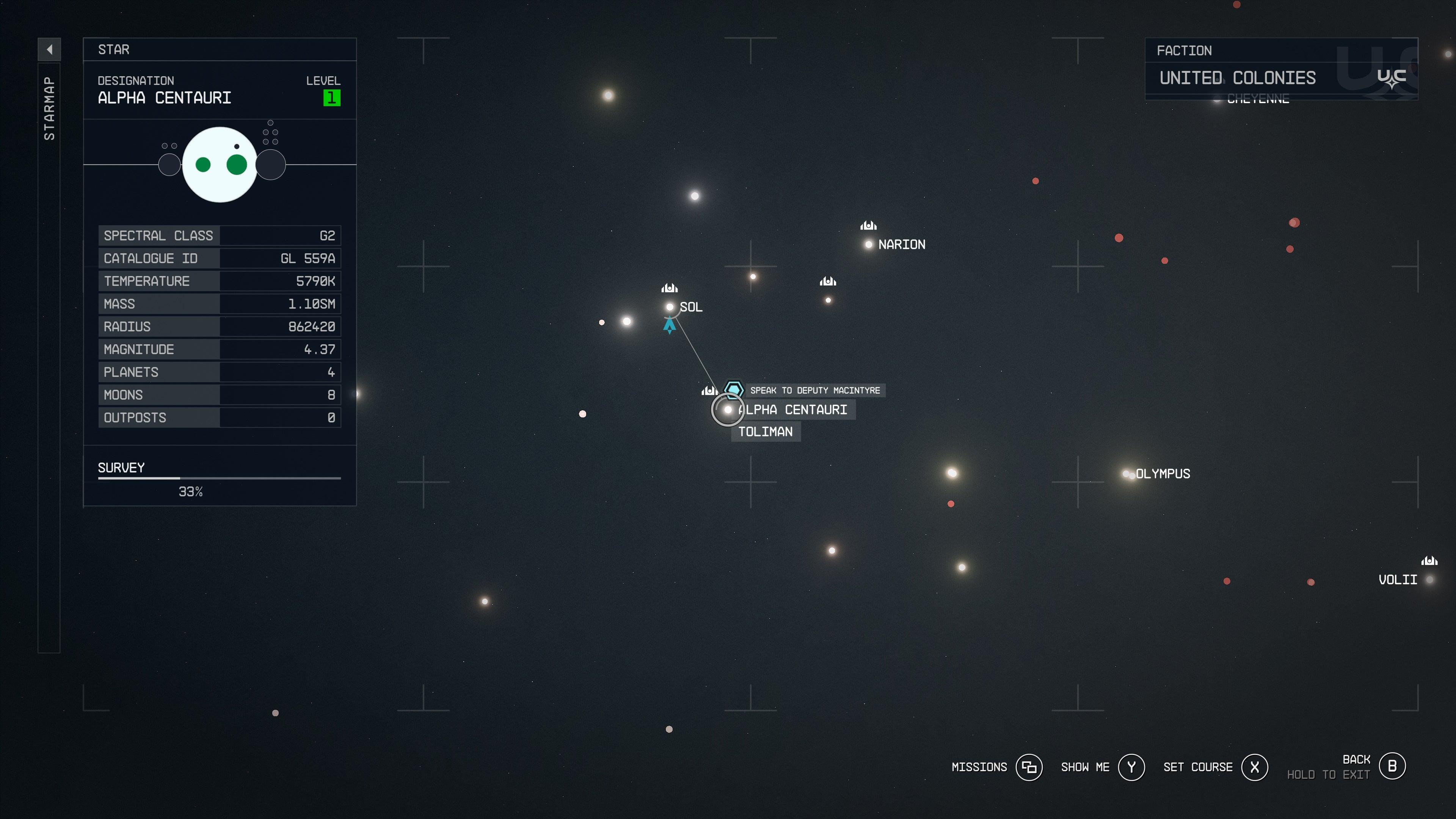 starmap view of systems