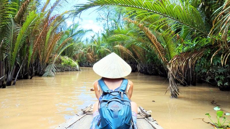 Ho Chi minh mekong river tour the backpacking family