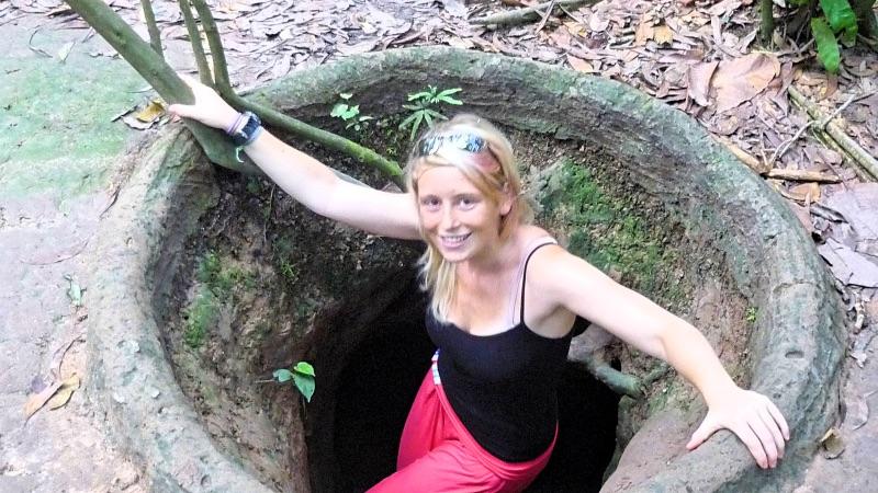 Chu Chi tunnels Ho chi Minh