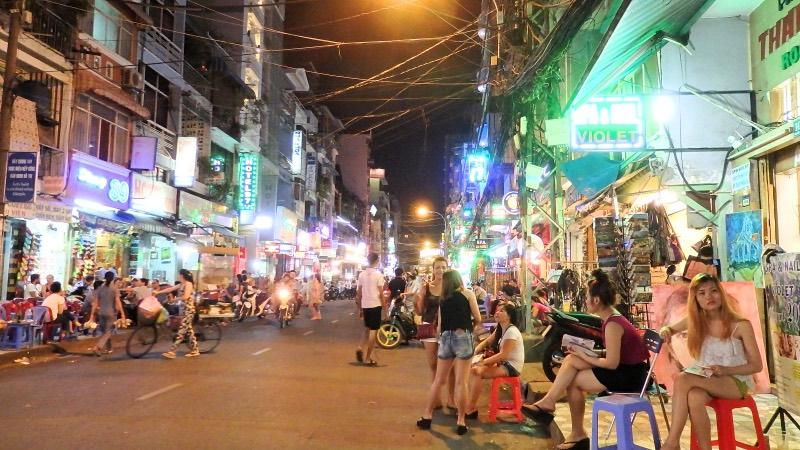 Ho Chi Minh walking street