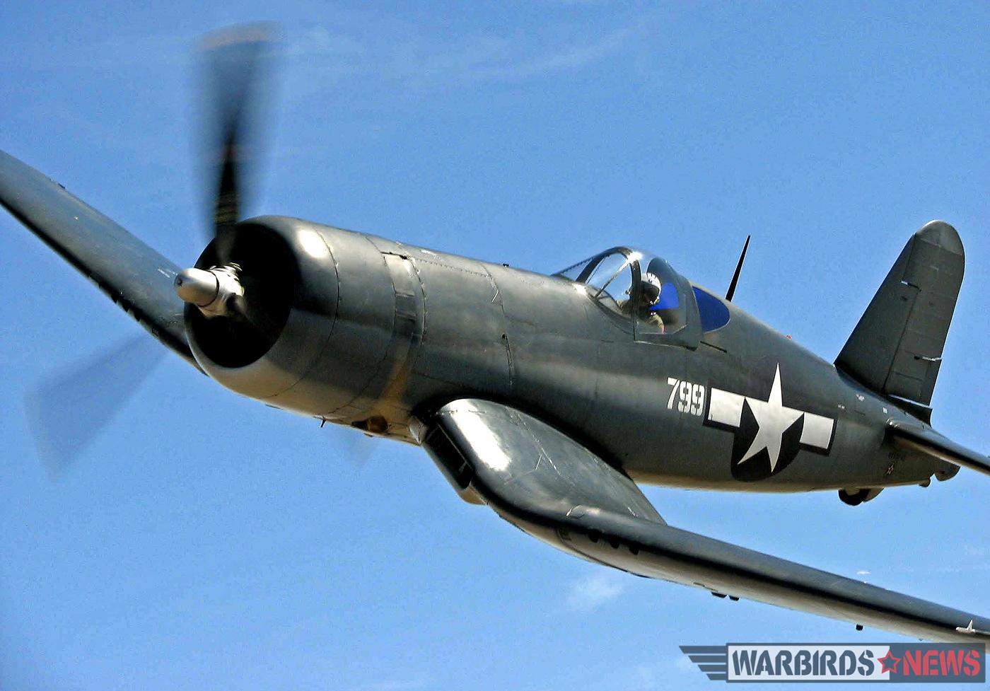 F4U-1A Bu.17799. ( photo by Frank Mormillo)