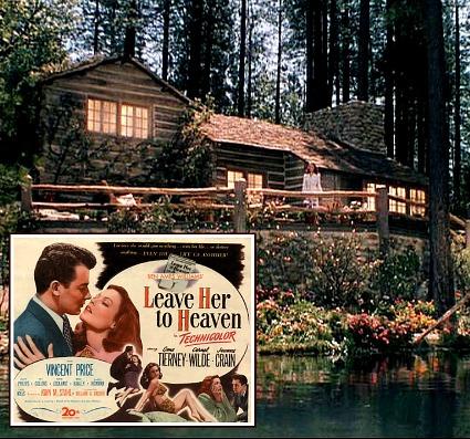 Leave Her to Heaven classic movie sets