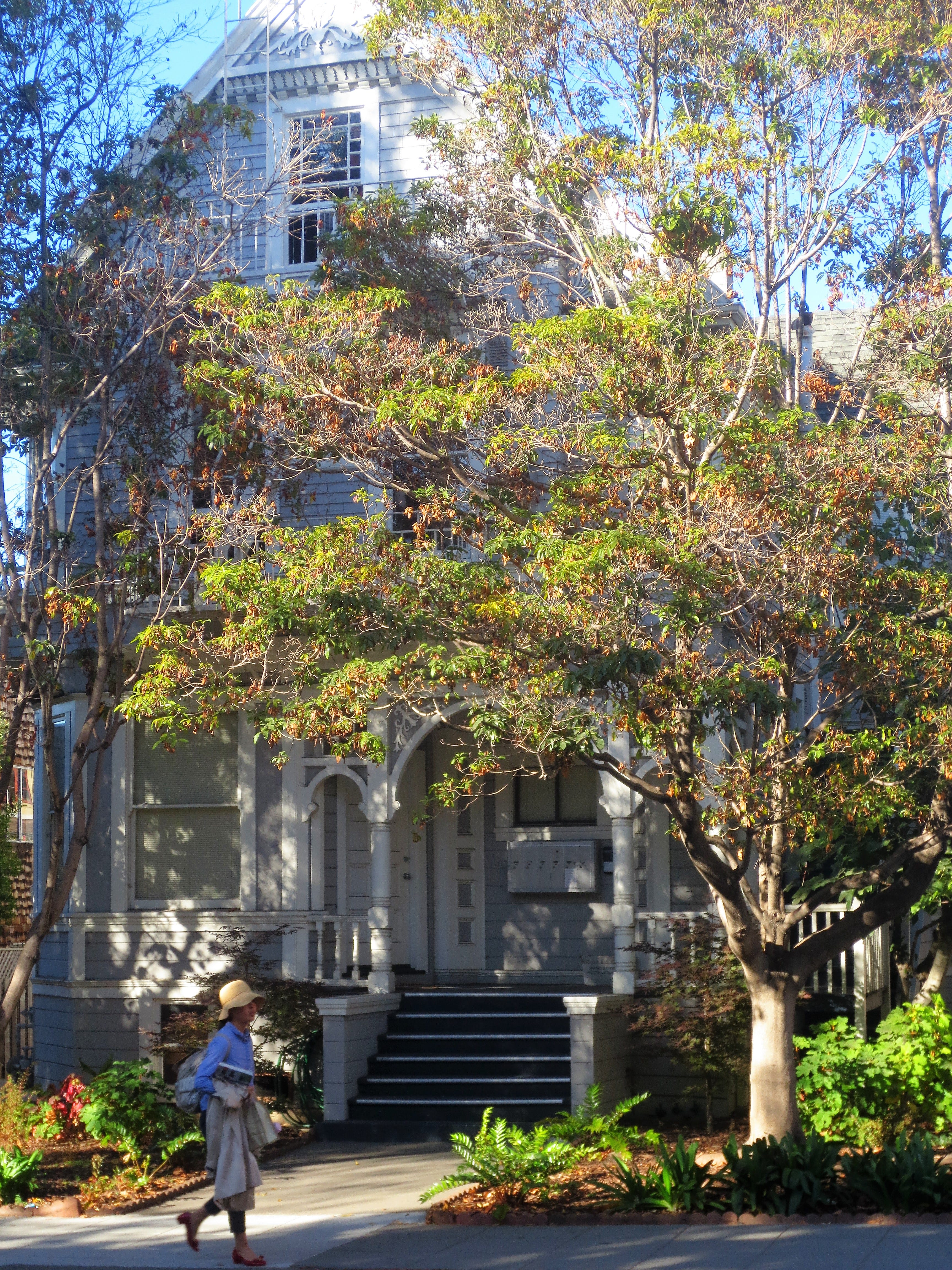 The Victorian boarding house, built in 1895, in which Dustin Hoffman