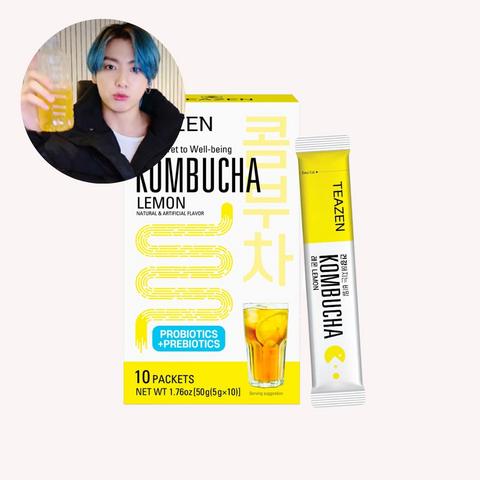 TEAZEN Kombucha Lemon (10 sticks) jungkook