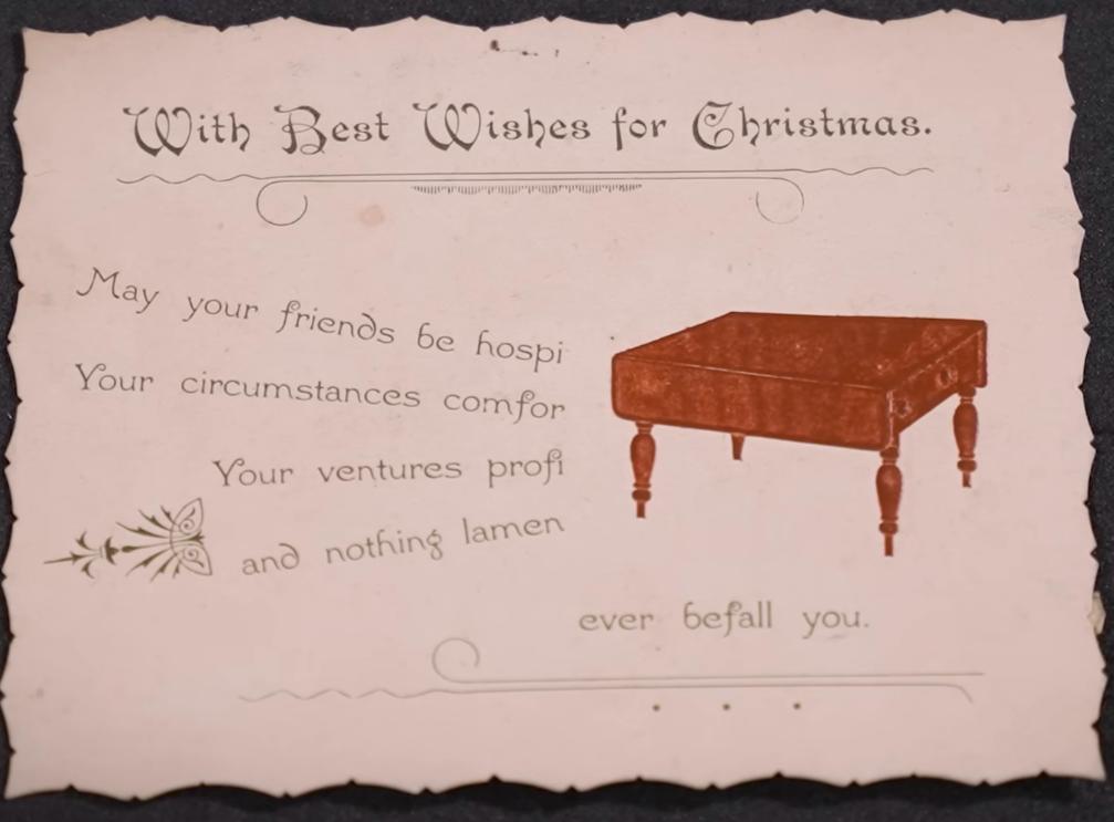 Behold! The Very First Christmas Card (1843)