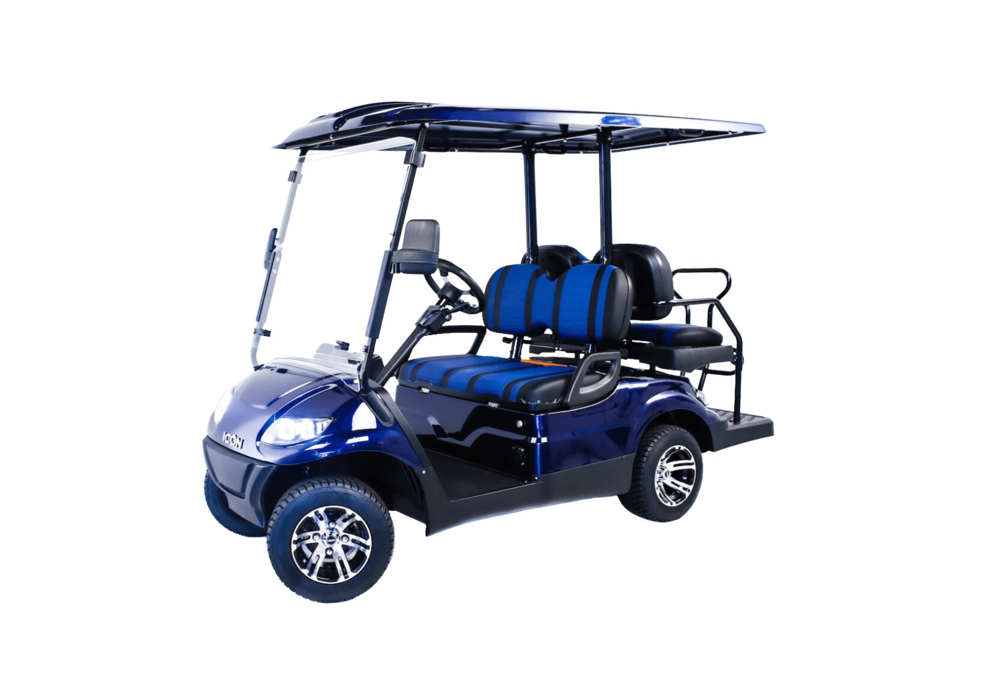 The i40 is one of the top golf carts