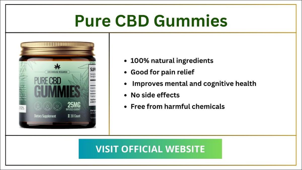 Official Website Of Pure CBD Gummies