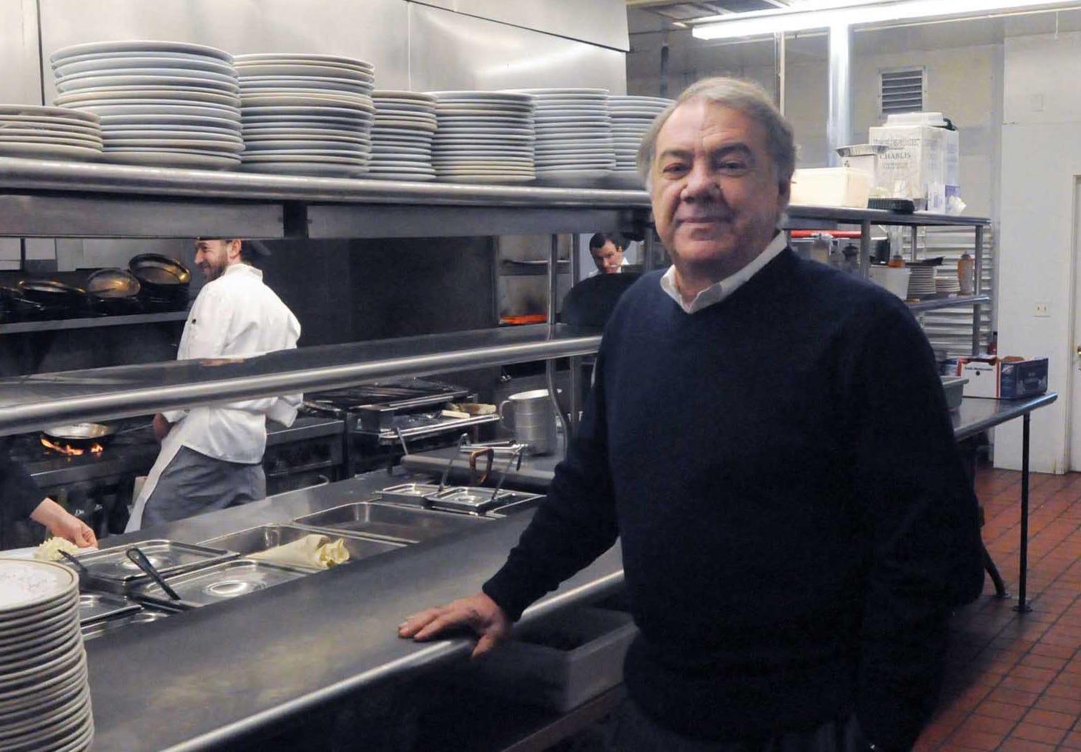 Businessman William Zammer, in the kitchen of the Coonamessett Inn in Falmouth in 2008, died Friday.
