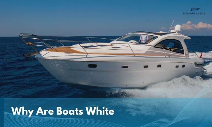 why are boats white
