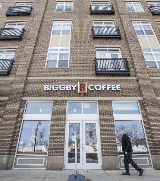 The local owners of the Eddy Street Commons Biggby Coffee location announced that this location only is scheduled to close its doors on Friday in South Bend. SBT Photo/ROBERT FRANKLIN