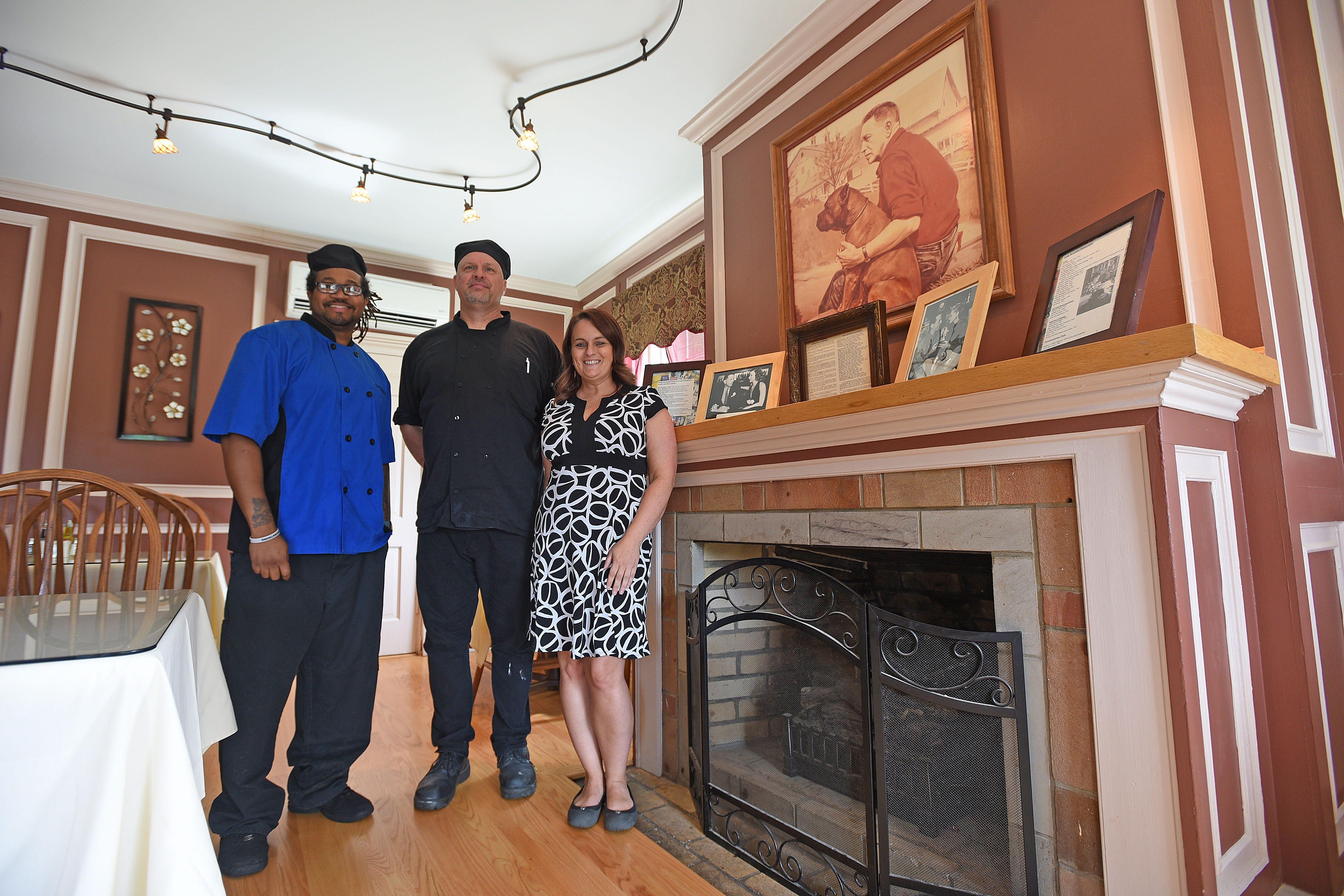 Torence Anderson, Daniel Bailey and Jessica Hill are excited to reopen the Malabar Farm Restaurant.