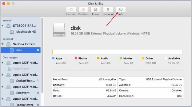 check if your lacie device is ntfs formatted 1