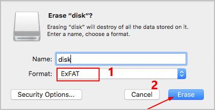 check if your lacie device is ntfs formatted 3