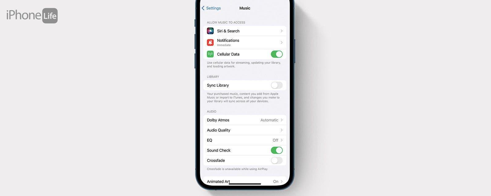 open iphone settings app