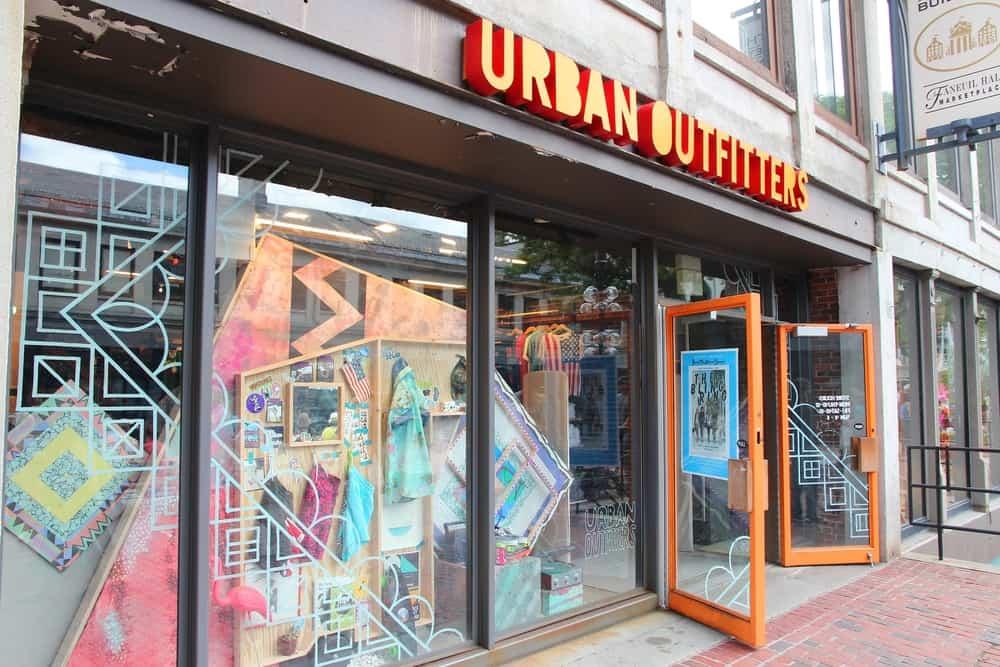 Urban Outfitters store exterior