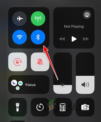 Turning on Bluetooth