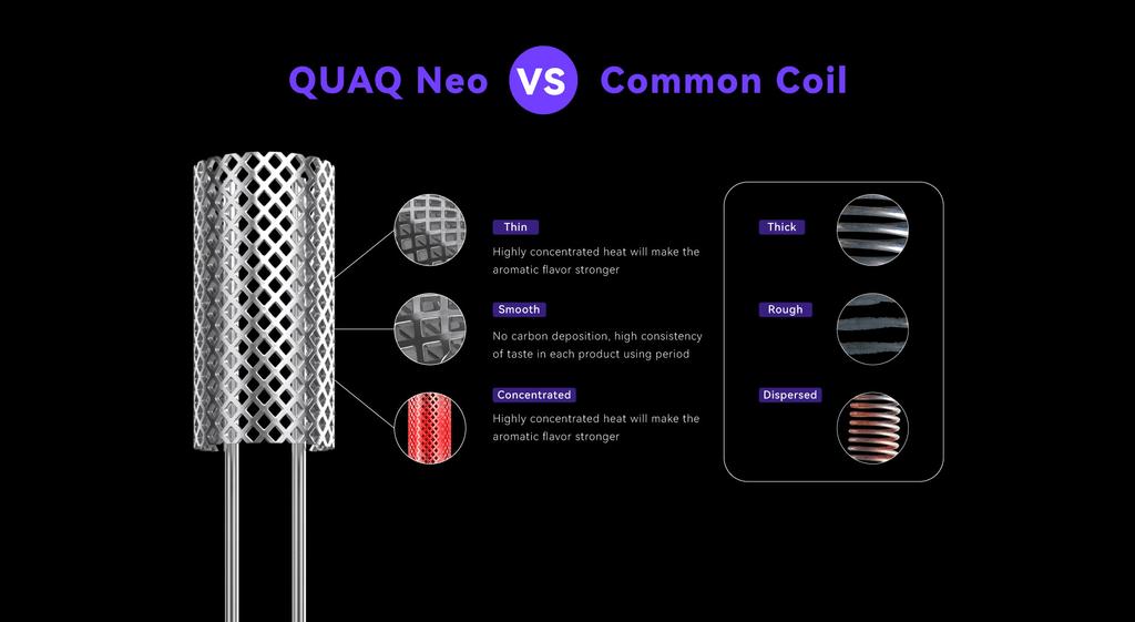 QUAQ coil technology VS regular coils