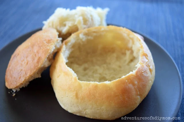 homemade bread bowls